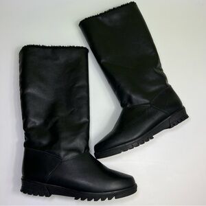 Elegant Black Women's Winter Boots